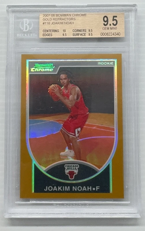 Joakim Noah trading card