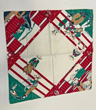 VTG MCM CHILDREN'S COWBOY HANKERCHIEF 1950s WESTERN BUCKING BRONCO