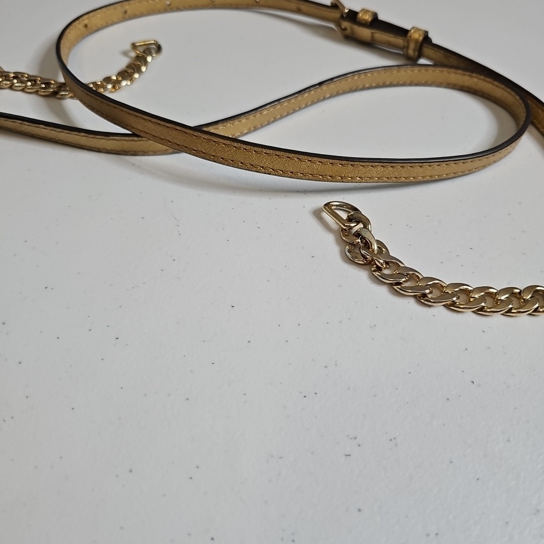 Michael Kors Replacement Adjustable Metallic Gold… - image 4