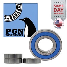 4 R10-2RS Premium Rubber Seal Ball Bearing C3, 5/8"x1-3/8"x0.3438", R10rs