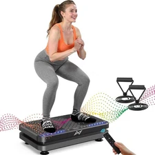 AXV Vibration Plate Fitness Platform Full Body Workout Weight Loss Machine