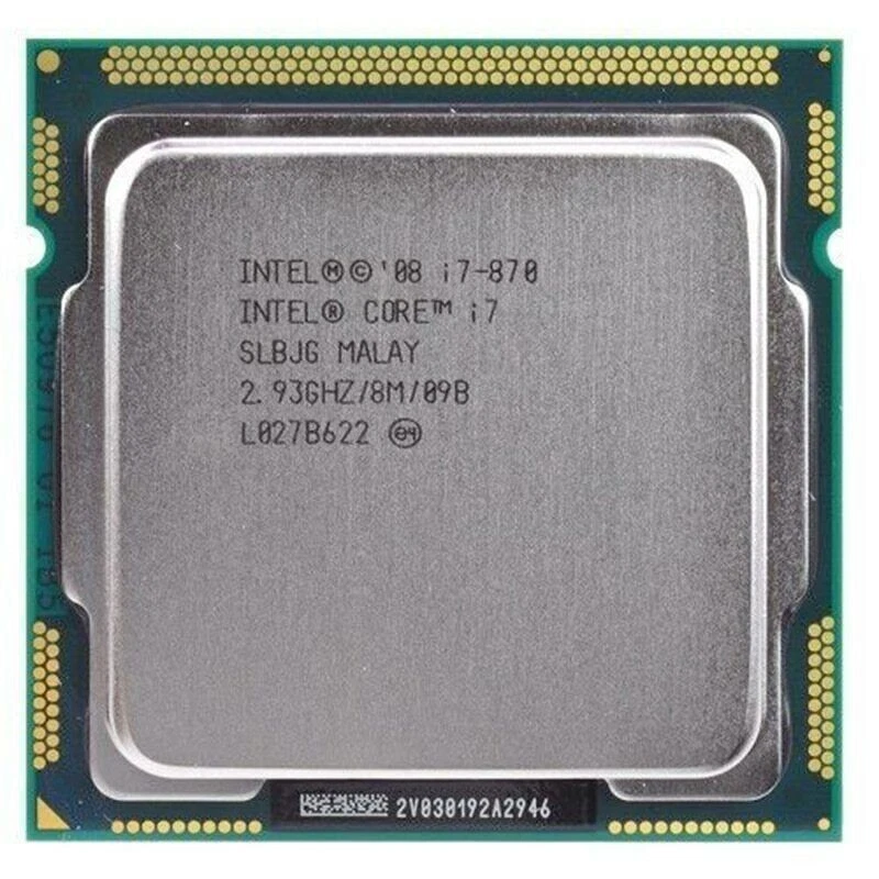 Intel Xeon i7-860 i7-860S i7-870 i7-875K i7-880 LGA1156 CPU Processor - Image 2 of 4