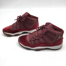 NIKE AIR Jordan 11 Retro Heiress Maroon Velvet Womens 7 / Men 5.5