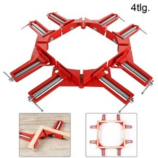 4x 90 GRAD RECHT WINKEL KLEMME GEHRUNGSZWINGE WINKELSPANNER ECK-WINKELZWINGE