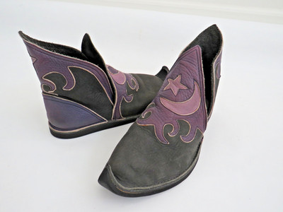Wizard Custom Leather Boots Shoe Cosplay Star Warlock Witch costume 6 7