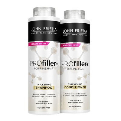 John Frieda ProFiller+ Thickening Shampoo und 500 ml (1er Pack), weiß 