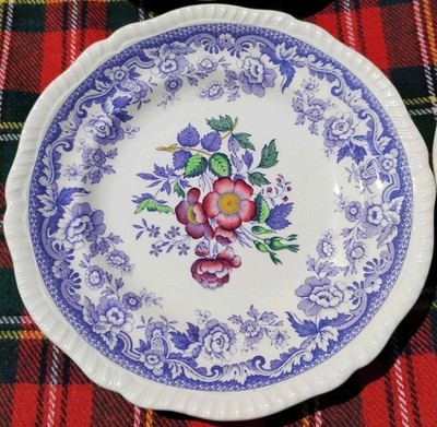 Copeland Spode Mayflower Salad Plates Set of 8 Salad Plates 7 3/4'' Gadroon Edges