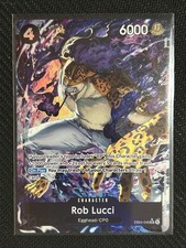 Rob Lucci EB04-048 OP15	Alternate Art Adventure on Kami's Island One Piece