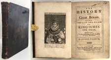 1653 FIRST EDITION Wilson HISTORY OF GREAT BRITAIN Life Reign King James First