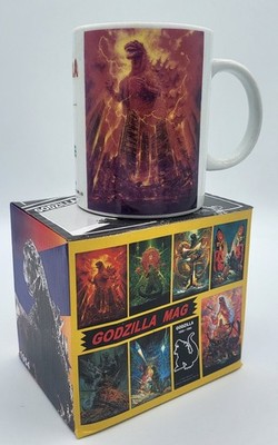 Godzilla Tasse Toho Eiga Becher Tee Kaffee Vintage Neu OVP Motiv 4