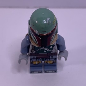 LEGO Star Wars Boba Fett MinifigureHead Beard Stubble 2012 9496Pauldron sw0396