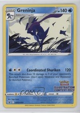 Greninja (Illustration Contest 2022) Pokémon Sword & Shield Black Star #SWSH305 on eBay
