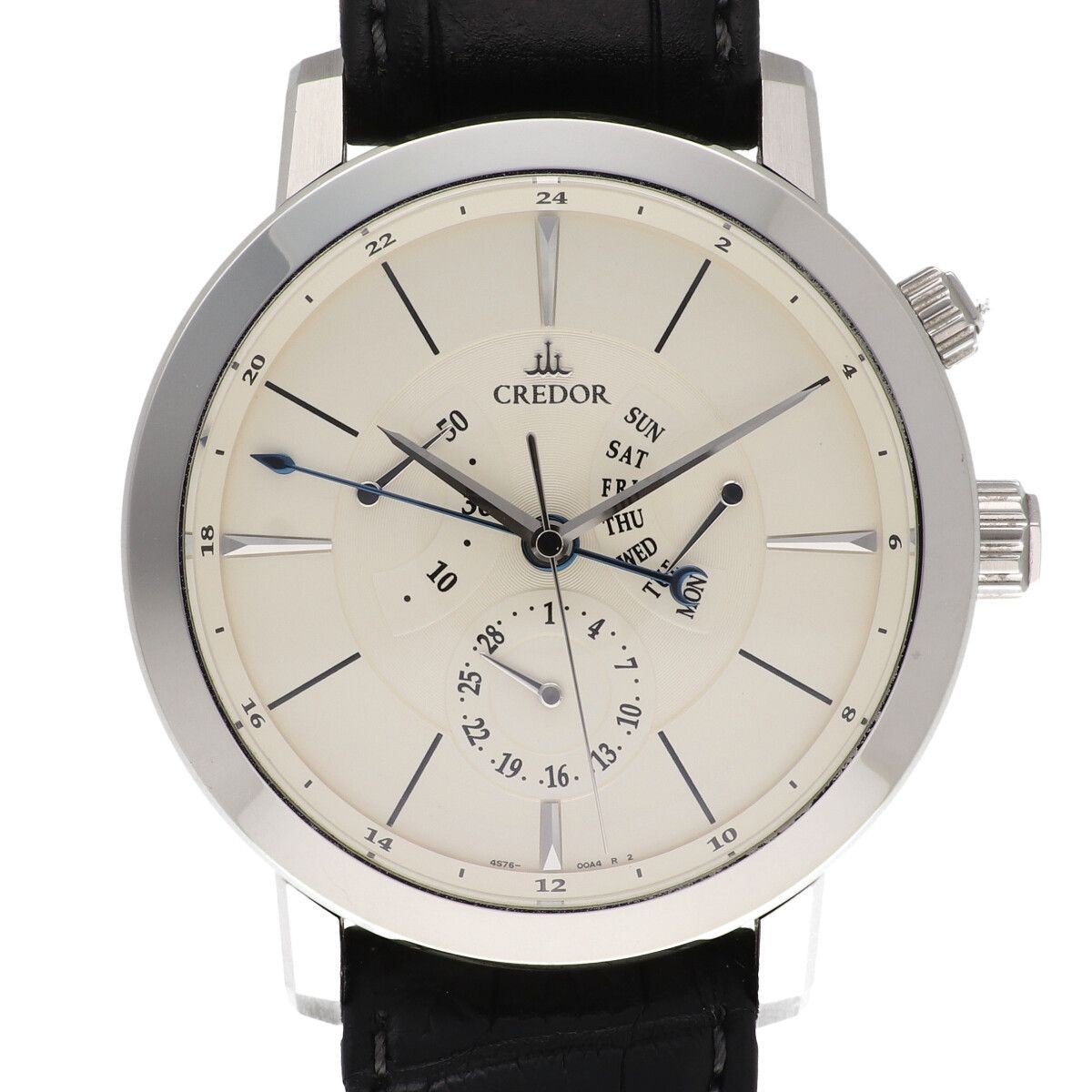 Seiko Credor Node GCBT997 4S76 Retrograde Day Date Power Reserve