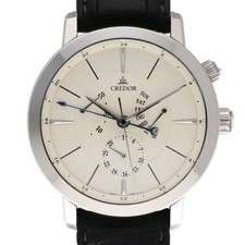 Seiko Credor Node GCBT997 4S76 Retrograde Day Date Power Reserve Japan