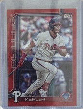Max Kepler 2025 Topps Red Diamante 1/5 - Phillies