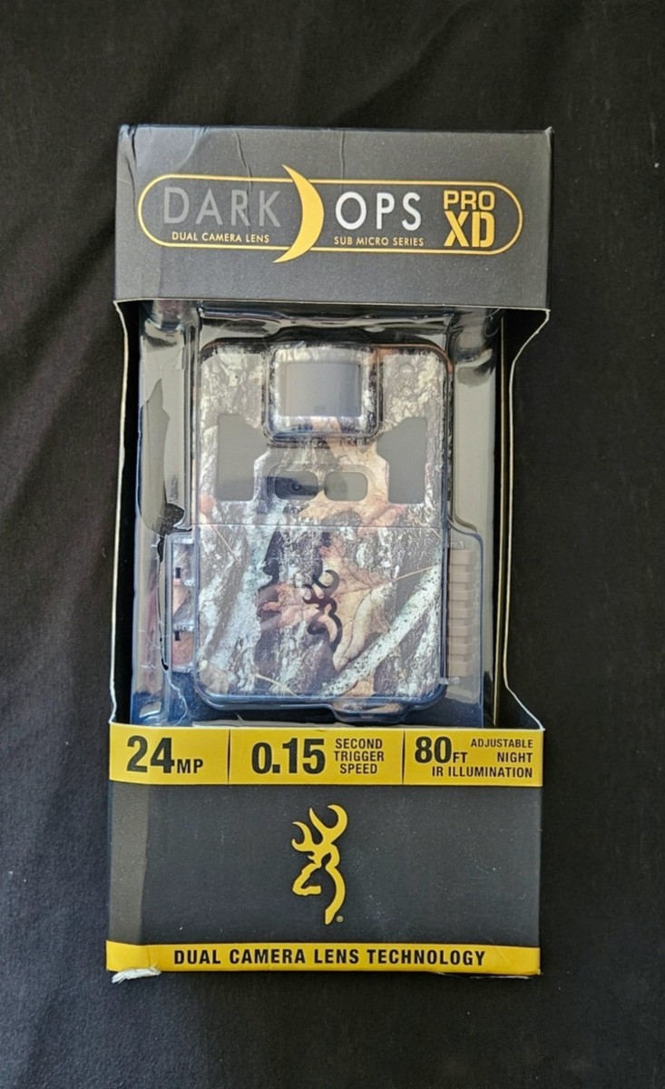 Browning Dark Ops Pro XD Duel Lense Trail 24MP Camera