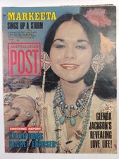 Australasian Post October 13 1977 Markeeta Little Wolf Glenda Jackson Nick Tate