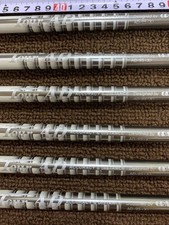 GRAPHITE DESIGN Tour AD-95 Silver Iron Shaft Set 6pcs 5-Pw X Flex Graphite Used