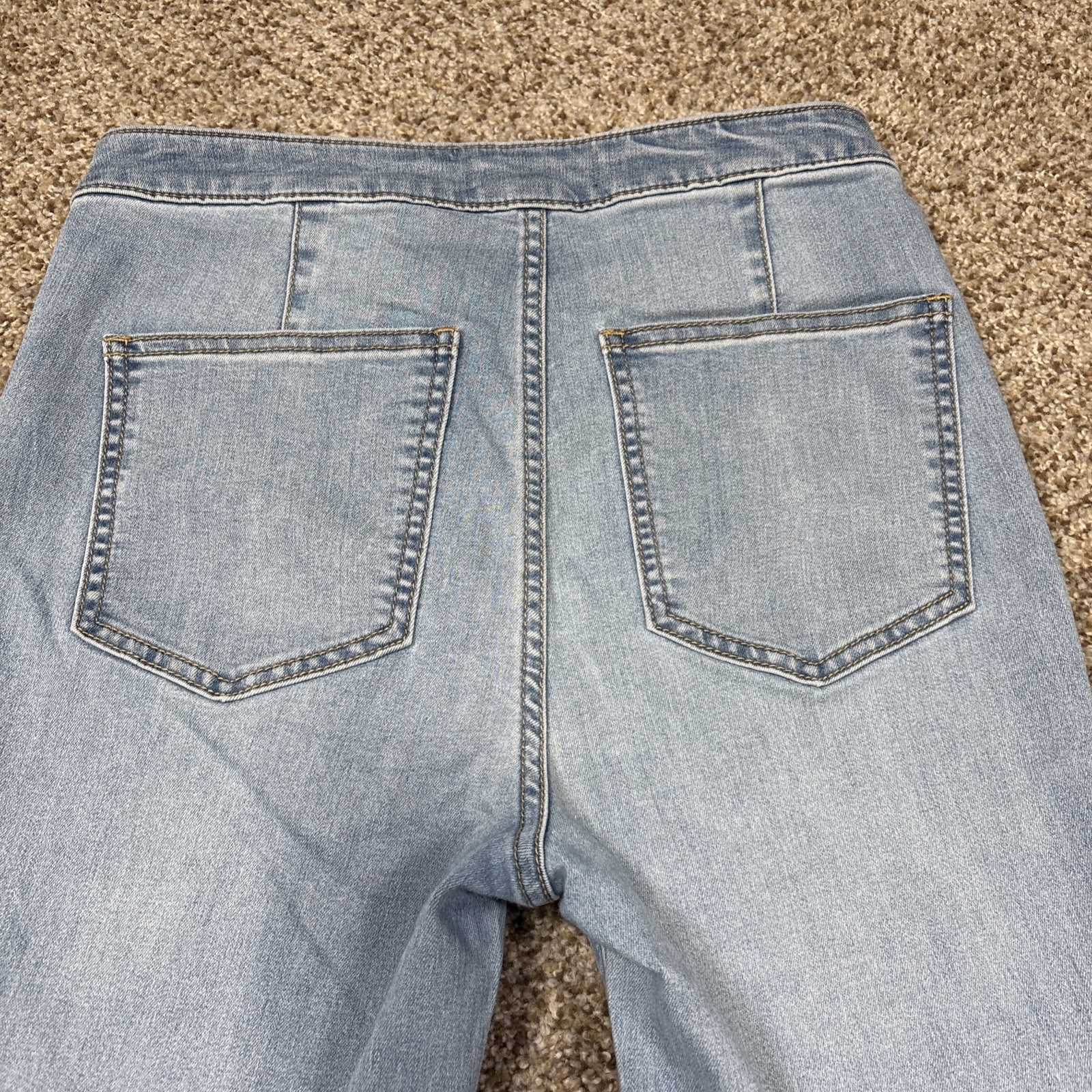 We The Free Women's Lightwashed Flare Bell Bottom Jeans High Rise 27 X 29 - View 13