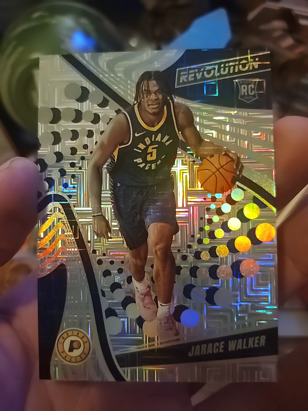 2023-24 Panini Revolution Jarace Walker RC Levels Rookie #17/35 Pacers