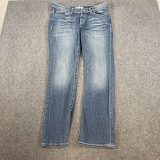 BKE Payton Jeans Womens 31R Fits 32x31 Blue Bootcut Western Denim Medium Wash