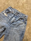 AE American Eagle High rise Baggy Straight Size 0 Distressed women jeans wash — photo 4