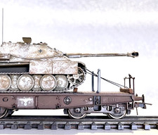 1:87 H0 Roco Schwerlastwagen + Artitec Jagdpanther, Militär, Wehrmacht, WW II