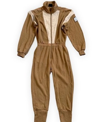 Vintage MONCLER Overall Hose Skibekleidung Overall Reißverschluss Golden Badg...