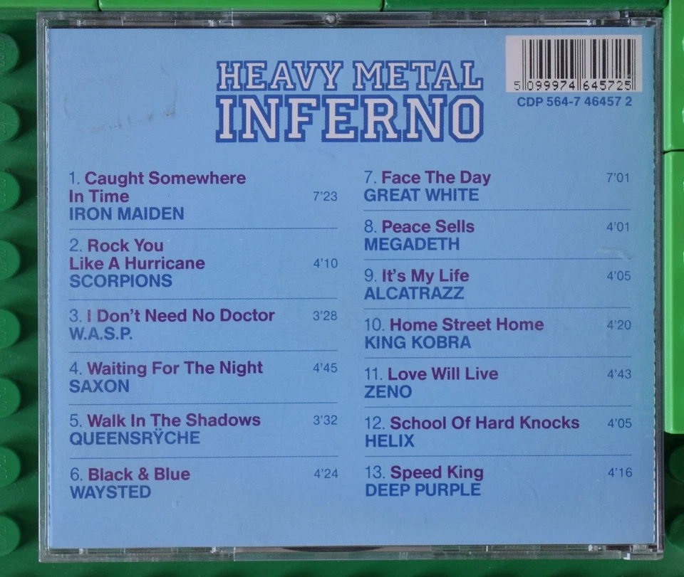 Various - Heavy Metal Inferno - EMI - CD-Super - CD - Bild 2 von 4