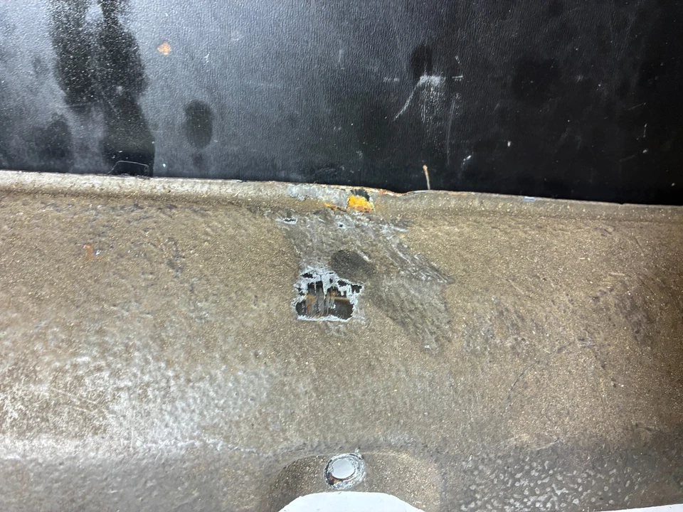 Lower Bumper Center Valance Pieces 72-89 Mercedes Benz R107 450SL 380SL 560SL - Image 2 of 4