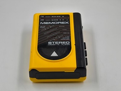 Memorex 3-EQ Kassettenplayer Nicht Funktionsfähig Für Teile Schwarz/Gelb