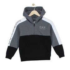 Emporio Armani Hoodie mit 1/4-Reißverschluss...