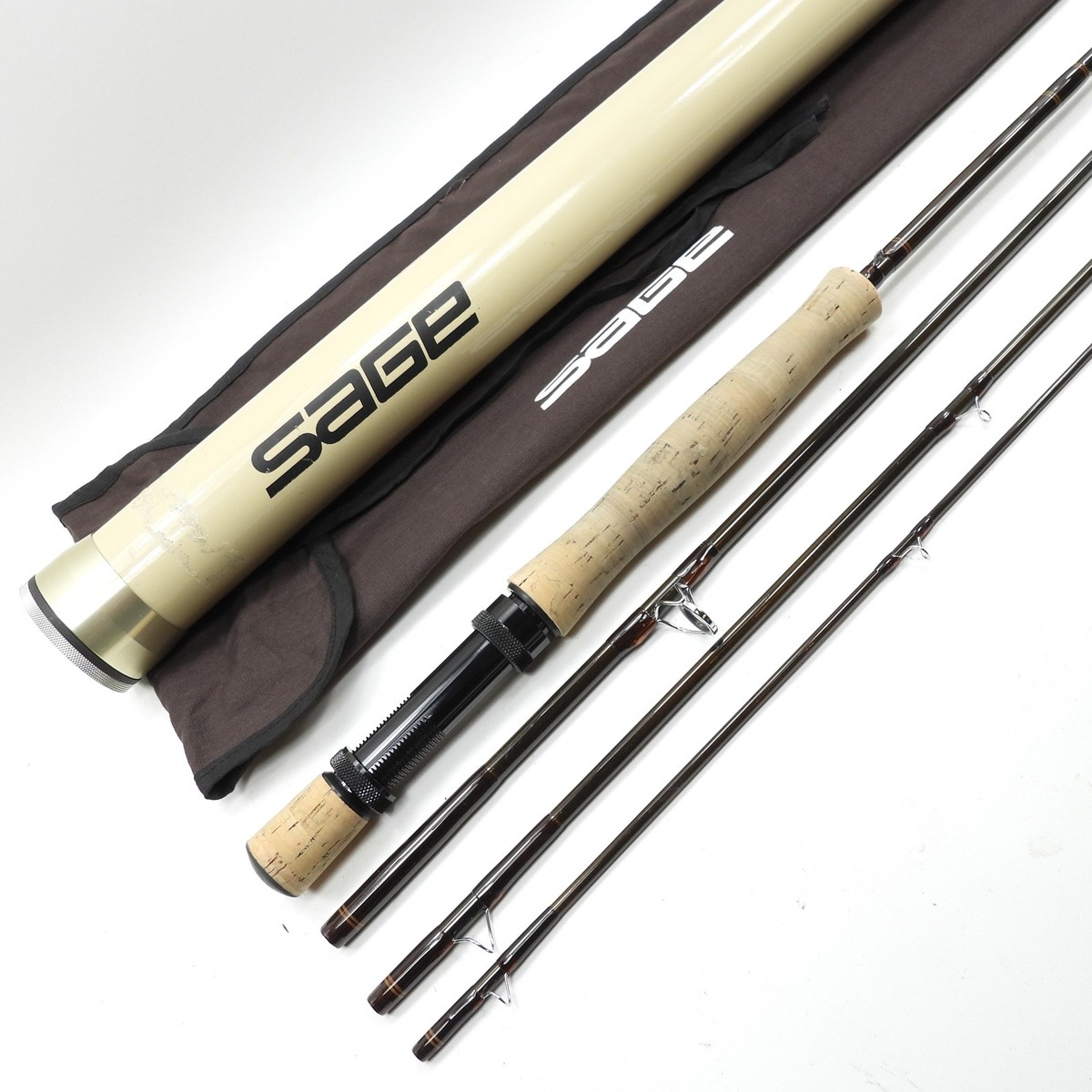 SaGe GraphiteⅢ890-4RPL #8 LINE9'0 Sage Graphite III 890-4 RPL Fly Fishing Rod. 9' 8wt. W/ Tube