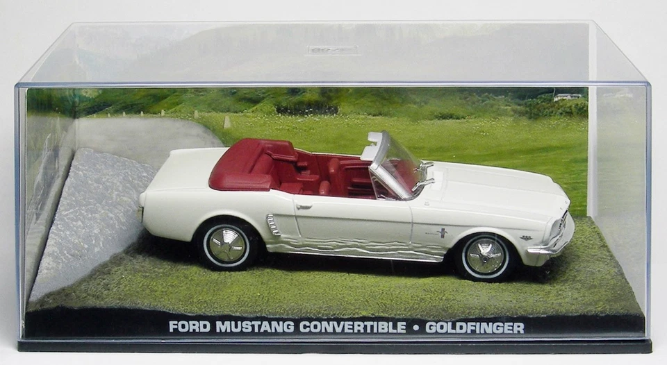 JAMES BOND - 1/43 DieCast FORD MUSTANG CONVERTIBLE - Goldfinger - EagleMoss - Image 3 of 4