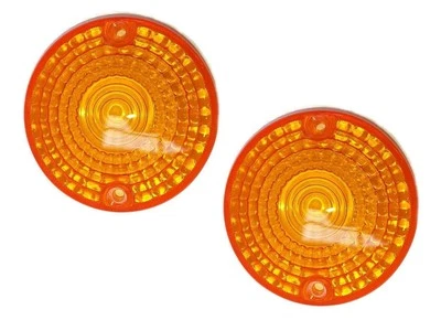 2x verres de clignotant pour SUZUKI GN GT,GS,GSX,GNX,GT,SP,RV,ZR,TS #35612-286 - Photo 1/4
