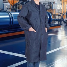 Mens Laboratory Coat Work Coat Comfort Adults Versatile Mechanics Workwear for