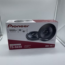 Pioneer TS-G650 2-Way Car Speakers 6.5in GM 6.75in 40W RMS Powerful Audio