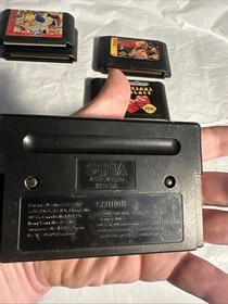 Sega Genesis 32x Game Lot Virtua Racing REN And Stimpy Rampart Chakan Ceasers