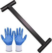 Door Hinge Adjustment Tool, 13 Inches Gap Adjusting Wrench Black 