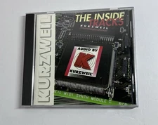 Audio By Kurzweil - The Inside Tracks (CD, 1995, Kurzweil/Young Chang) RARE OOP