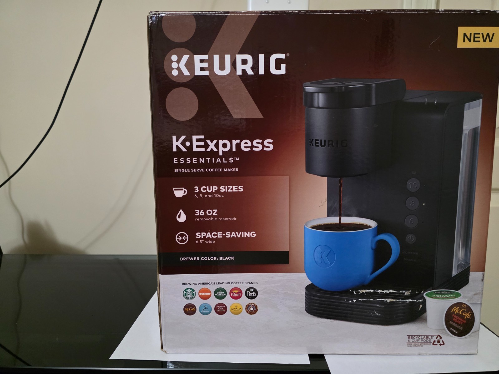 Keurig K Express Essentials Single Serve Coffee Maker