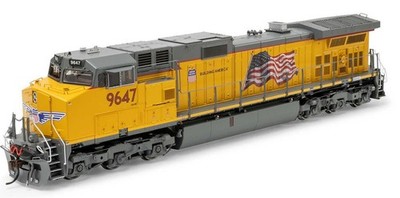 Athearn Genesis HO GE C44-9W Dash 9-44CW Union Pacific UP #9647 DC