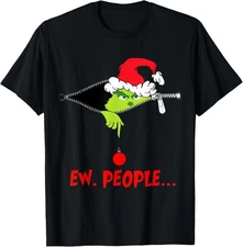 Funny Christmas Ew People Men Women Kid Boys Girls T-Shirt