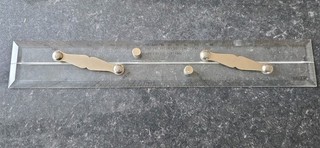 Blundell Harling Parallel Rule Captain Fields Pattern 400mm 16" Perspex