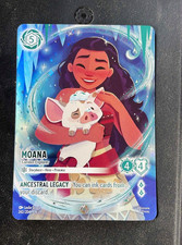 Disney Lorcana Moana - Curious Explorer 242/204 Enchanted Foil Sapphire 4/4