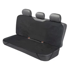 Auto Drive Waterproof Rear Bench Seat Protector Black, Universal Fit, New