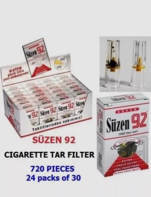 SUZEN92 720 Stück 24 Box 30 Einweg Teer Blocking Zigarettenfilter