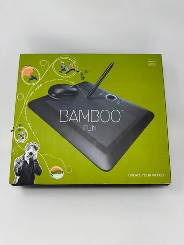 WACOM BAMBOO FUN CTE-650 GRAPHICS DRAWING TABLET