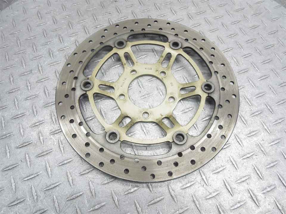 2001 99-02 Suzuki SV650S 650 SV650 Front Brake Disc Rotor Assembly 4.35mm Thick - Image 2 of 4