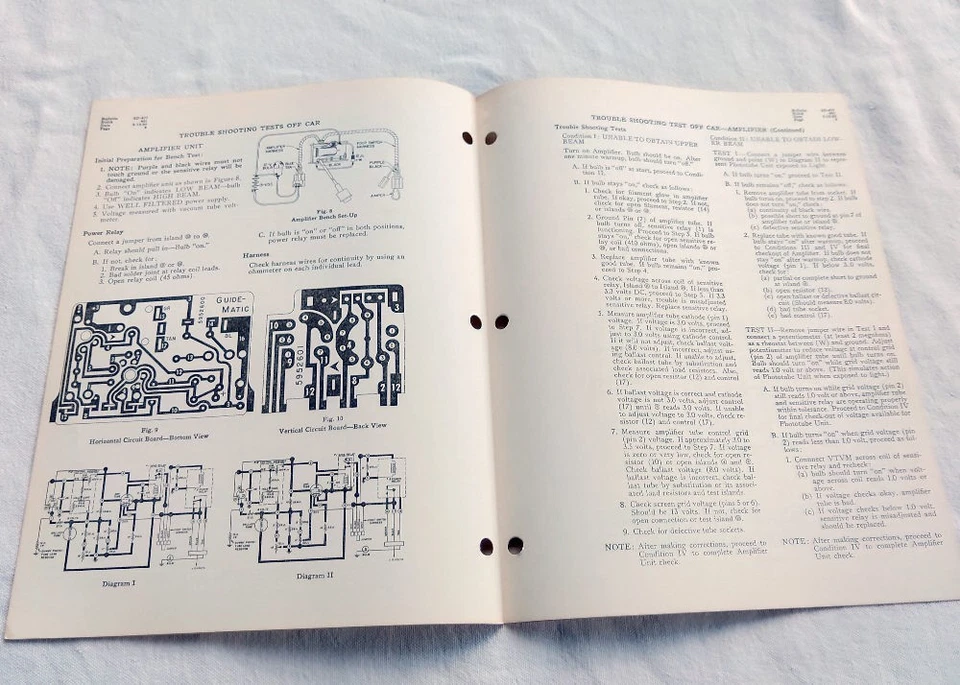 1961 年别克 LeSabre Invicta 原装通用指南-Matic 服务/维修信息 61 NOS — 第 3/4 张图片